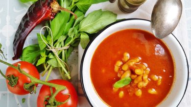 Photo of Томатный суп с бобами