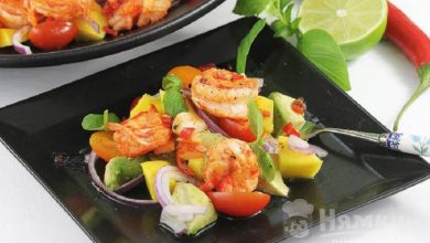 Photo of Авокадо с креветками и манго