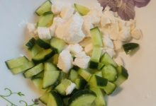 Photo of Огуречный салат с укропом