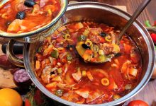 Photo of Солянка с мясом и оливками