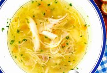 Photo of Куриный суп с вермишелью