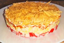 Photo of Салат Нисуаз с крабовыми палочками