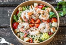 Photo of Салат Цезарь с курицей и лимоном