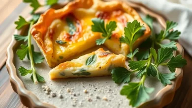 Photo of Сырный пирог с зеленью