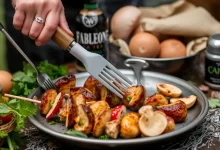 Photo of Грибная поляна: рецепт шашлыка